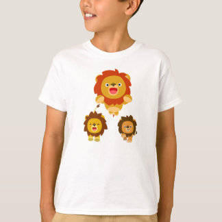 '来s!!' かわいい漫画ライオンズキッズTシャツ3枚 Tシャツ