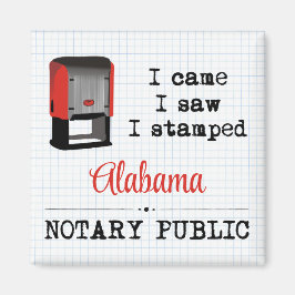 来Saw Noboth Public Alabama マグネット
