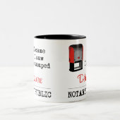 来Saw Nopdated Public Delaware ツートーンマグカップ (中央)