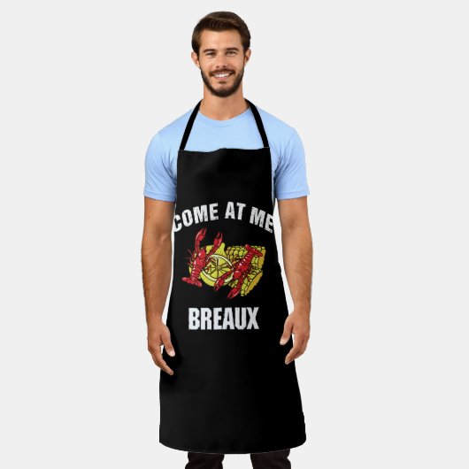 来Tシャツ エプロン (着用した状態)