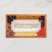 杭のスパイス | フレーム入りにしましょう 名刺 (裏面)