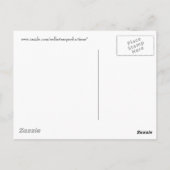 杭の上のペリカン1. ポストカード (裏面)