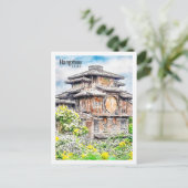 杭州中国トラベルプレイスウォーターカラー ポストカード (スタンド正面)