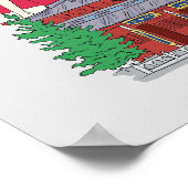 杭州中国旅行 ポスター (角)