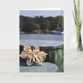 杭航海の打ちクリスマスオーナメント カード