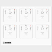 杯を空にせよ Zen ステッカー (シート)