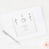 杯を空にせよ Zen ステッカー (封筒)