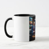 杯中国・江沢民・習近平 マグカップ (左)