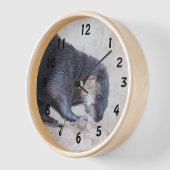 東お洒落へ 壁時計 (傾斜)