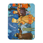 東からのエピファニー三王Zdenek Guthによる マグネット (縦)