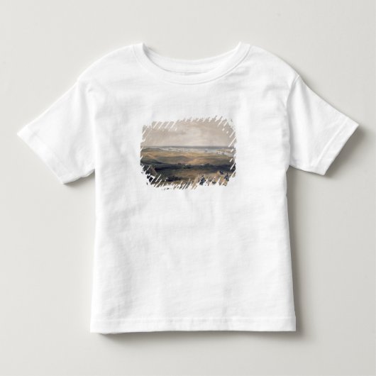 東からのセバストーポリ、「座席からのプレートの トドラーTシャツ (正面)