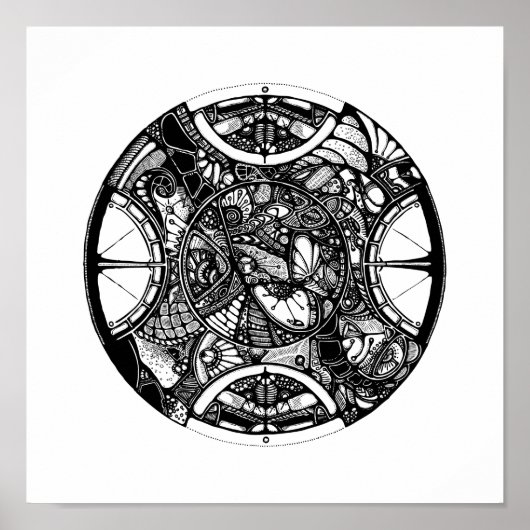 東と西 ポスター (正面)