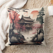 東に孤立した家。 クッション (ブランケット)