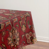 東のアクセントのヴィンテージのペルシャ人パターン テーブルクロス (インサイチュ)