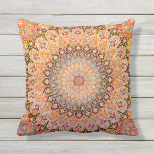 東のアクセントのヴィンテージのペルシャ絨毯パターン クッション