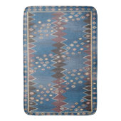 東のアクセントのヴィンテージのペルシャ絨毯パターン バスマット (正面縦)