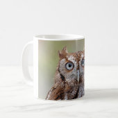 東のアメリカオオコノハズクの写真 コーヒーマグカップ (正面左)