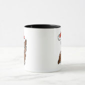 東のアメリカオオコノハズクサンタ マグカップ (中央)