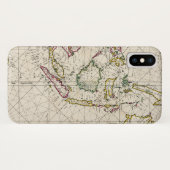 東のインディの旧式な地図 Case-Mate iPhoneケース (裏面(横))