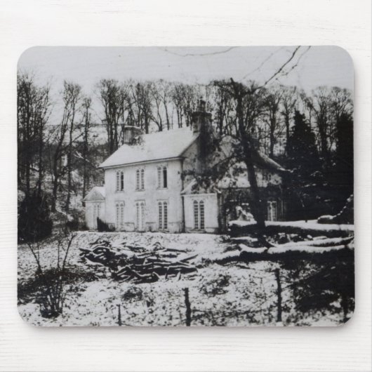 東のサセックスのBeddinghamの近くのAshamの家 マウスパッド (正面)