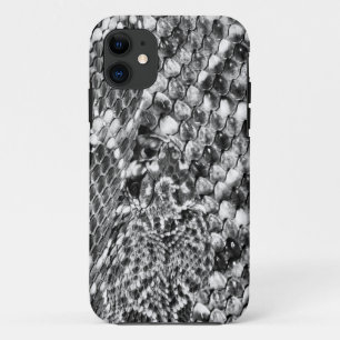 東のダイヤガラガラヘビのスネークスキン iPhone 11 ケース