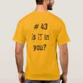 東のデイヴィッドソン金イーグルスG… Tシャツ (裏面)