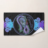 東のドラゴンの永遠 バスタオルセット (ハンドタオル)