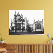 東のファサードと合唱団のビュー, c.1321-40 キャンバスプリント (インサイチュ (リビング))