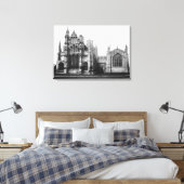 東のファサードと合唱団のビュー, c.1321-40 キャンバスプリント (インサイチュ (寝室))