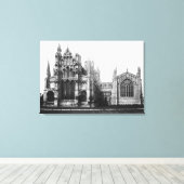 東のファサードと合唱団のビュー, c.1321-40 キャンバスプリント (インサイチュ (ウッドフロア))