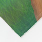 東のブルーバードのフリースブランケット フリースブランケット (角)