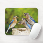 東のブルーバード マウスパッド (マウス)