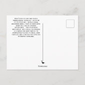 東のボックスタートルポストカード ポストカード (裏面)