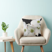 東のミズキの花- Cornusフロリダ クッション (椅子)