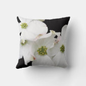 東のミズキの花- Cornusフロリダ クッション (裏面)