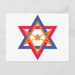 東の三段旗 ポストカード