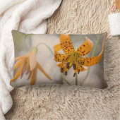 東の山脈オニユリ ランバークッション (ブランケット)