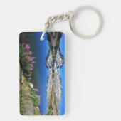 東の山脈山 キーホルダー (裏面)