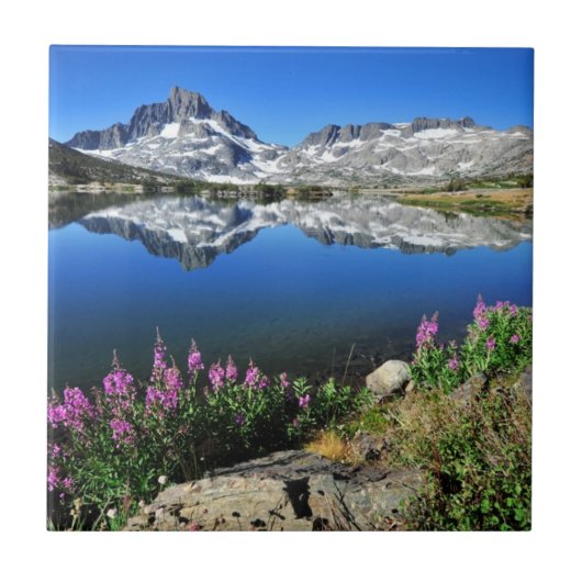 東の山脈山 タイル (正面)