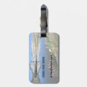 東の山脈山 ラゲッジタグ (裏面縦)