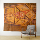 東の星の背景 タペストリー (インサイチュ(横))