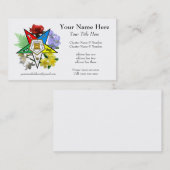 東の星の花の名刺 名刺 (正面/裏面)