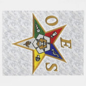 東の星の順序 フリースブランケット (正面(横))