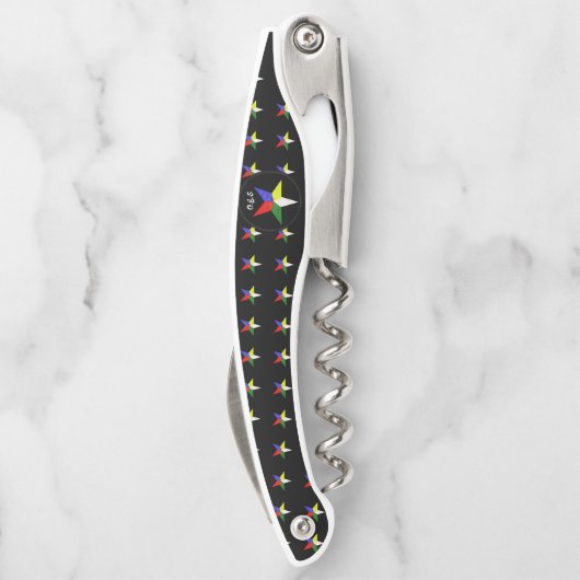 東の星の順序(波状) ソムリエナイフ (裏面)