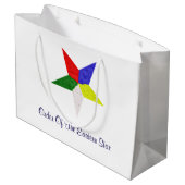 東の星の順序（波状） ラージペーパーバッグ (裏面アングル)