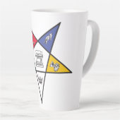 東の星 カフェラテマグ (右アングル)