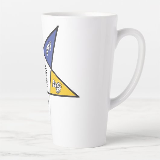 東の星 カフェラテマグ (右)