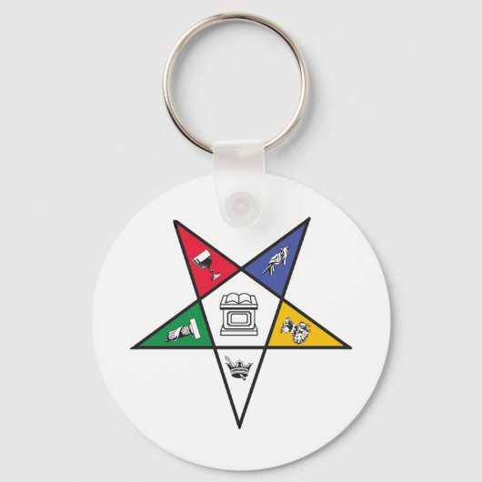 東の星 キーホルダー (正面)