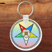 東の星 キーホルダー (正面)