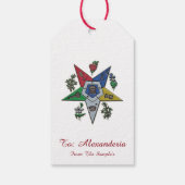 東の星 ギフトタグ (裏面)